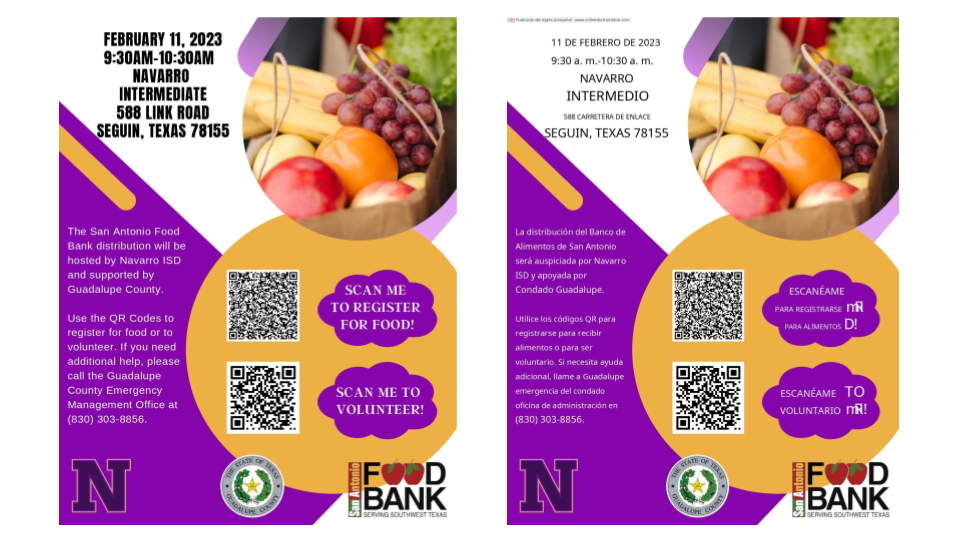 Food Drive Distribution