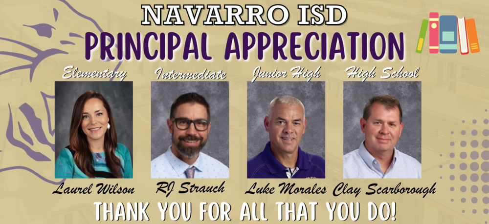Principal Appreciation image with headshots of principals