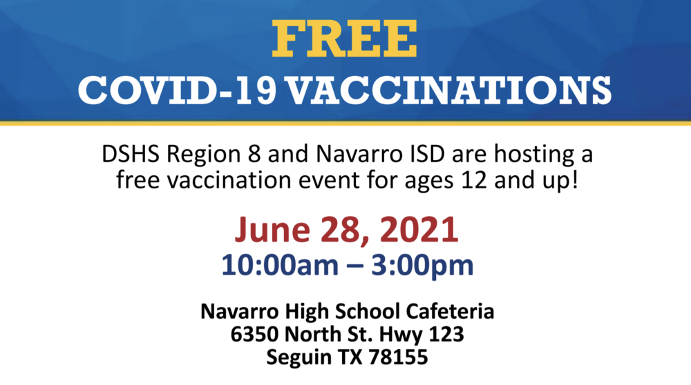Free COVID-19 Vaccinations
