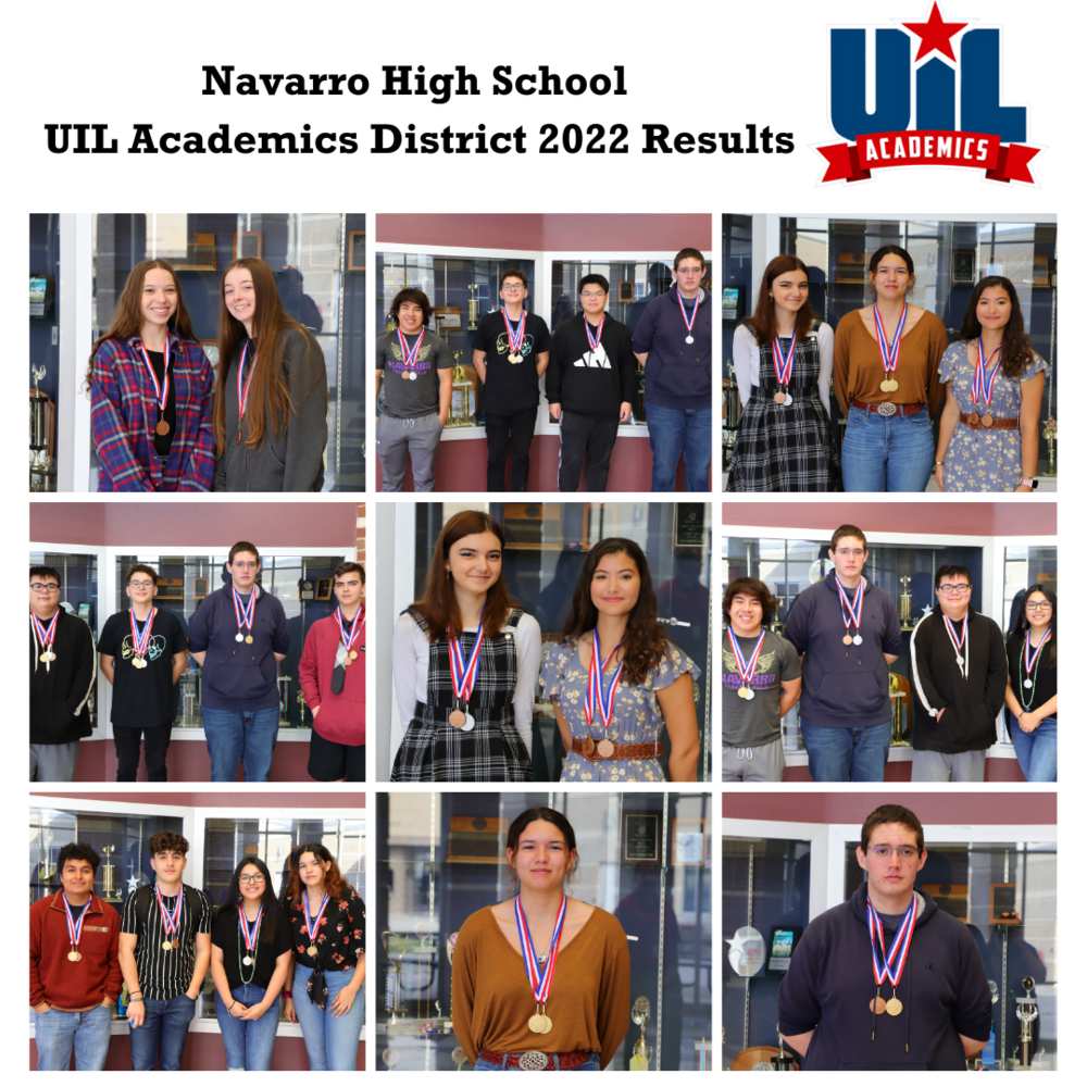 UIL Academics District Results